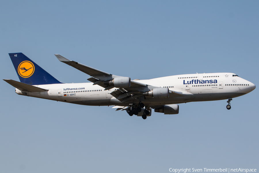 Lufthansa Boeing 747-430 (D-ABVZ) | Photo 240354
