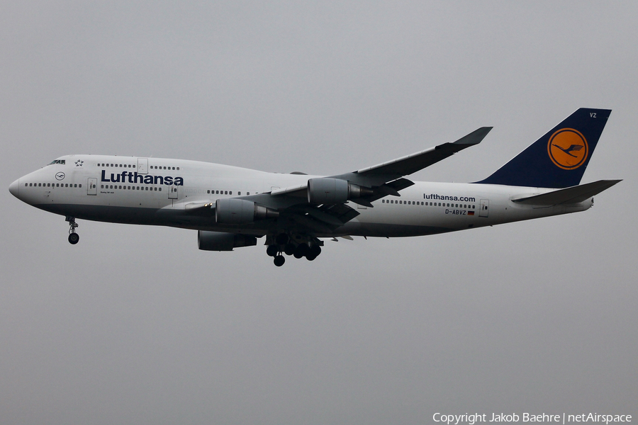 Lufthansa Boeing 747-430 (D-ABVZ) | Photo 293100
