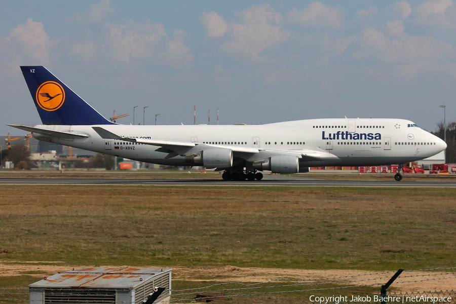 Lufthansa Boeing 747-430 (D-ABVZ) | Photo 349201