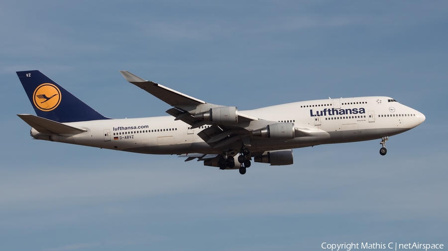 Lufthansa Boeing 747-430 (D-ABVZ) | Photo 524497