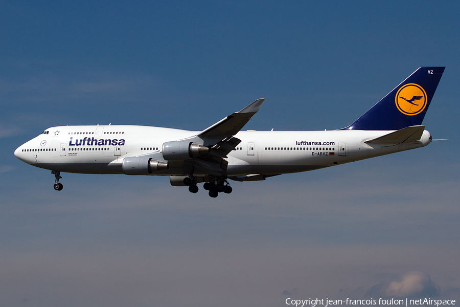 Lufthansa Boeing 747-430 (D-ABVZ) | Photo 90752