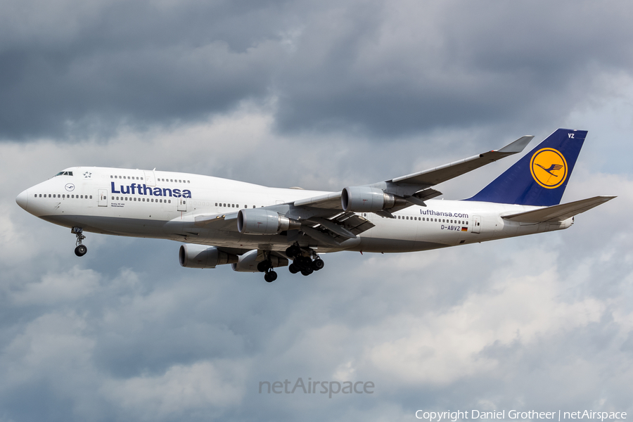 Lufthansa Boeing 747-430 (D-ABVZ) | Photo 91421