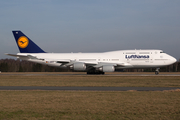 Lufthansa Boeing 747-430 (D-ABVZ) at  Hamburg - Fuhlsbuettel (Helmut Schmidt), Germany