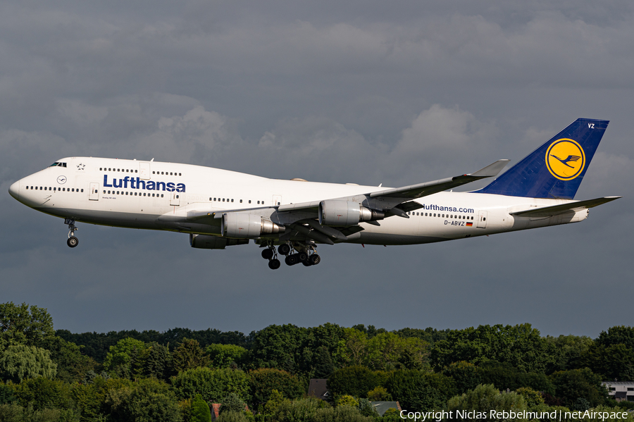 Lufthansa Boeing 747-430 (D-ABVZ) | Photo 396586