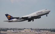 Lufthansa Boeing 747-430 (D-ABVZ) at  Miami - International, United States