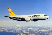 Condor Boeing 737-330 (D-ABWA) at  International Airspace, (International Airspace)