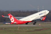 Air Berlin Airbus A330-223 (D-ABXA) at  Dusseldorf - International, Germany