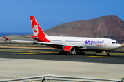 Air Berlin Airbus A330-223 (D-ABXA) at  Tenerife Sur - Reina Sofia, Spain