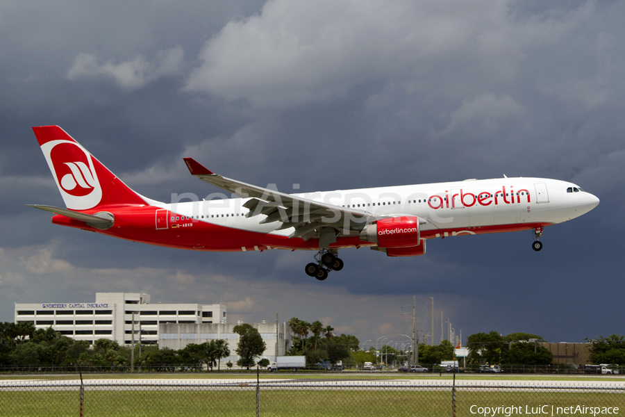 Air Berlin Airbus A330-223 (D-ABXB) | Photo 11602