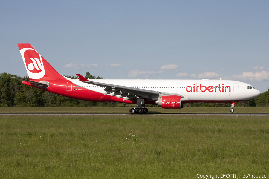 Air Berlin Airbus A330-223 (D-ABXD) | Photo 408857