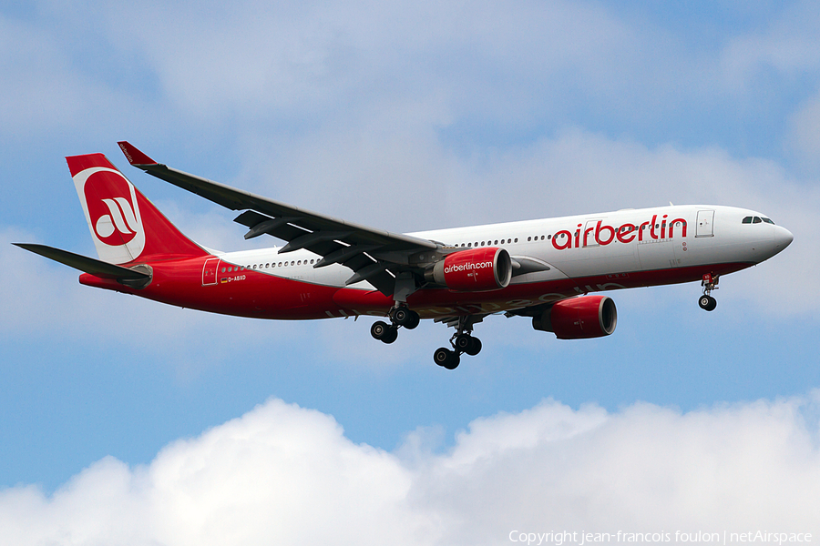 Air Berlin Airbus A330-223 (D-ABXD) | Photo 143477