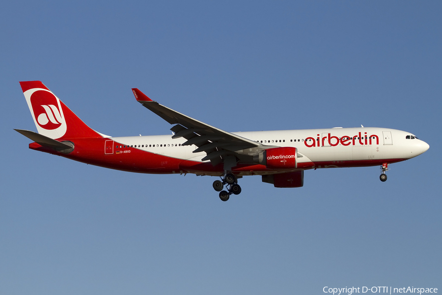 Air Berlin Airbus A330-223 (D-ABXD) | Photo 414275
