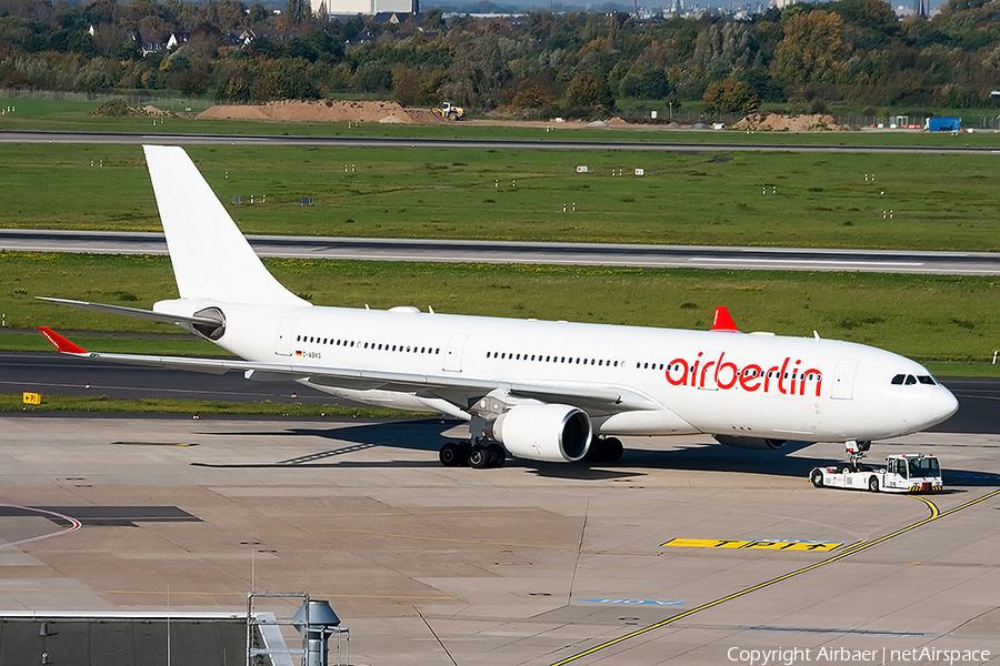 Air Berlin Airbus A330-223 (D-ABXG) | Photo 195012