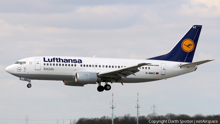 Lufthansa Boeing 737-330 (D-ABXZ) | Photo 206128