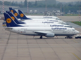 Lufthansa Boeing 737-330 (D-ABXZ) at  Dusseldorf - International, Germany