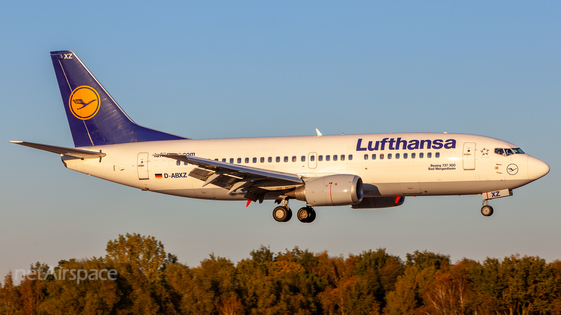 Lufthansa Boeing 737-330 (D-ABXZ) at  Hamburg - Fuhlsbuettel (Helmut Schmidt), Germany