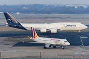 Lufthansa Boeing 747-830 (D-ABYA) at  Dusseldorf - International, Germany