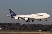 Lufthansa Boeing 747-830 (D-ABYA) at  Hamburg - Fuhlsbuettel (Helmut Schmidt), Germany