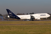 Lufthansa Boeing 747-830 (D-ABYA) at  Hamburg - Fuhlsbuettel (Helmut Schmidt), Germany