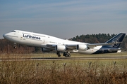 Lufthansa Boeing 747-830 (D-ABYA) at  Hamburg - Fuhlsbuettel (Helmut Schmidt), Germany