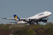 Lufthansa Boeing 747-830 (D-ABYA) at  Hamburg - Fuhlsbuettel (Helmut Schmidt), Germany