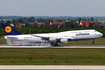 Lufthansa Boeing 747-830 (D-ABYA) at  Leipzig/Halle - Schkeuditz, Germany