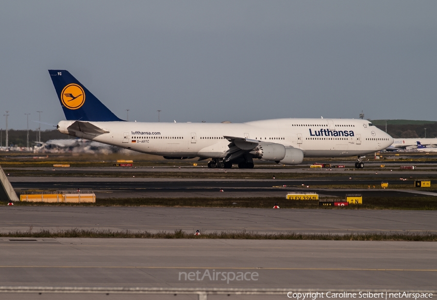 Lufthansa Boeing 747-830 (D-ABYC) | Photo 159081
