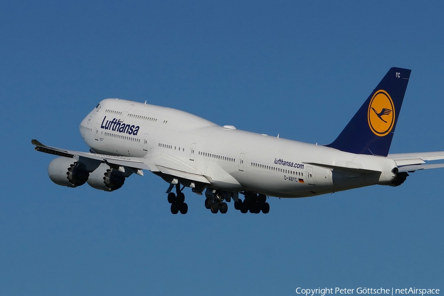 Lufthansa Boeing 747-830 (D-ABYC) | Photo 48688