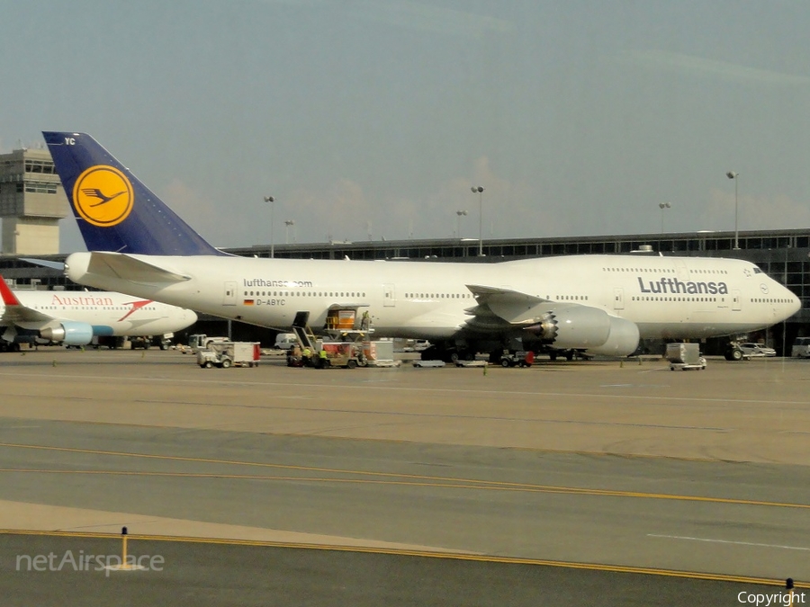 Lufthansa Boeing 747-830 (D-ABYC) | Photo 47451
