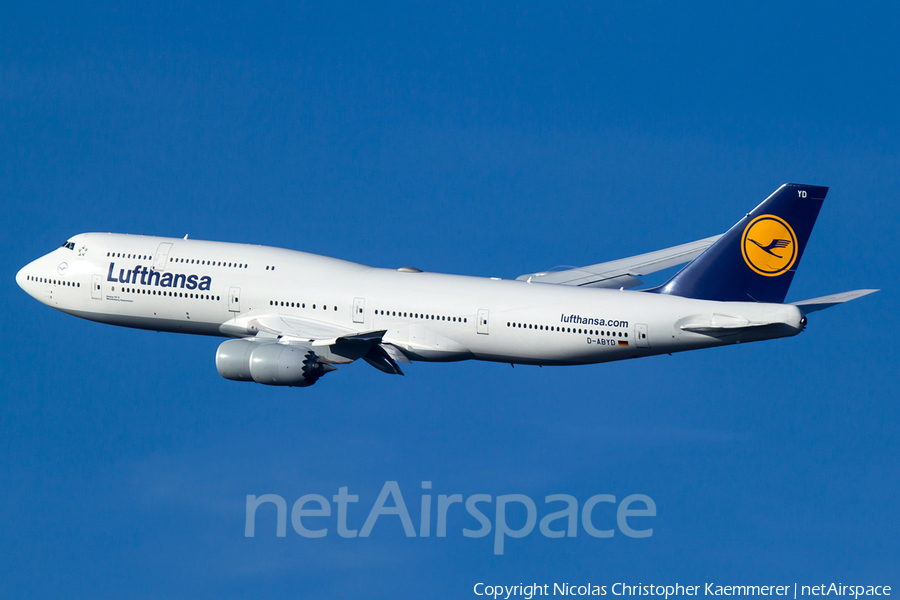 Lufthansa Boeing 747-830 (D-ABYD) | Photo 121895