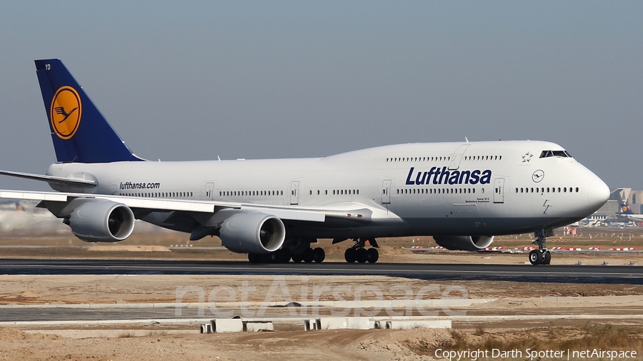 Lufthansa Boeing 747-830 (D-ABYD) | Photo 208519