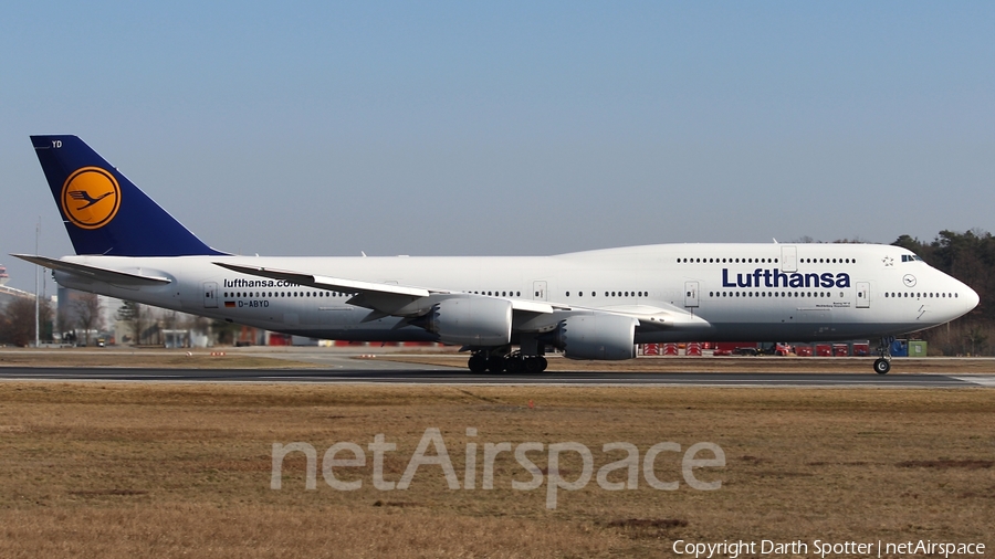 Lufthansa Boeing 747-830 (D-ABYD) | Photo 208521