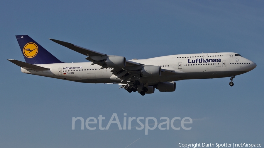 Lufthansa Boeing 747-830 (D-ABYD) | Photo 227332