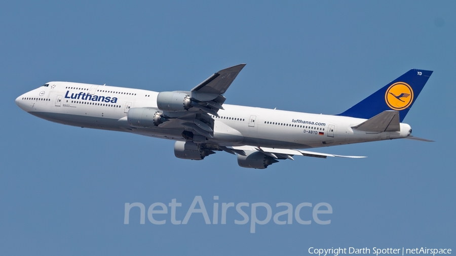 Lufthansa Boeing 747-830 (D-ABYD) | Photo 203911