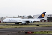 Lufthansa Boeing 747-830 (D-ABYD) at  Mexico City - Lic. Benito Juarez International, Mexico