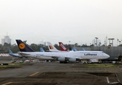 Lufthansa Boeing 747-830 (D-ABYD) at  Mexico City - Lic. Benito Juarez International, Mexico