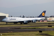 Lufthansa Boeing 747-830 (D-ABYD) at  Mexico City - Lic. Benito Juarez International, Mexico