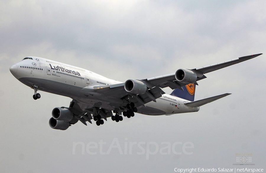 Lufthansa Boeing 747-830 (D-ABYD) | Photo 445743