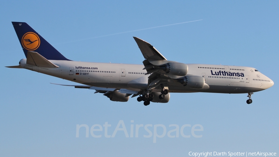 Lufthansa Boeing 747-830 (D-ABYF) | Photo 217334