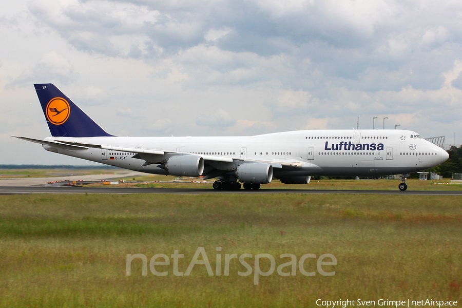 Lufthansa Boeing 747-830 (D-ABYF) | Photo 28317