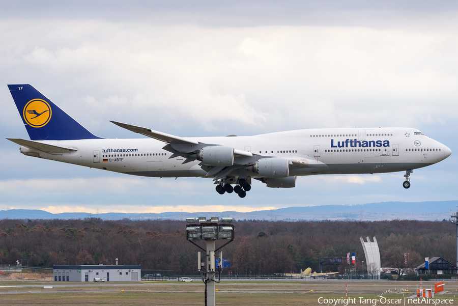 Lufthansa Boeing 747-830 (D-ABYF) | Photo 484796
