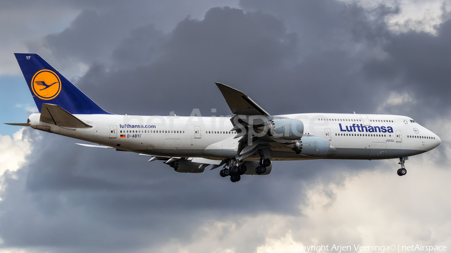 Lufthansa Boeing 747-830 (D-ABYF) | Photo 507488