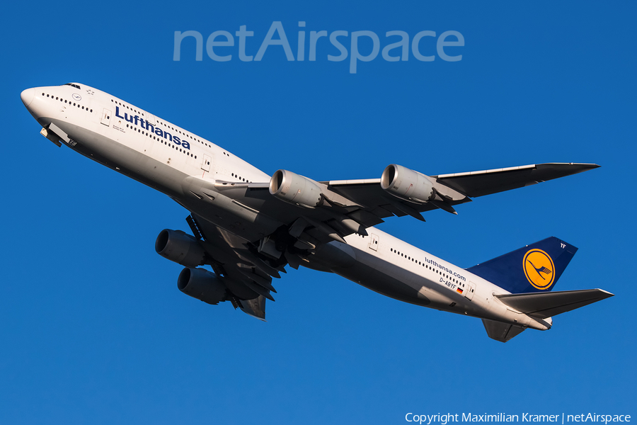 Lufthansa Boeing 747-830 (D-ABYF) | Photo 502907