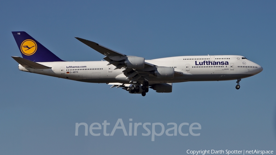 Lufthansa Boeing 747-830 (D-ABYG) | Photo 234474