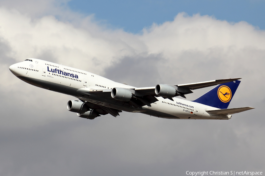 Lufthansa Boeing 747-830 (D-ABYG) | Photo 267369