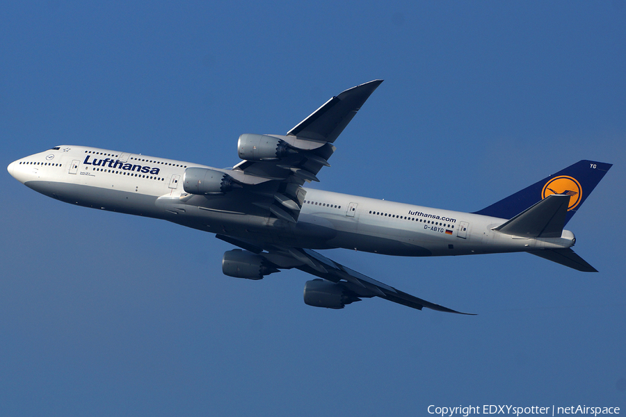 Lufthansa Boeing 747-830 (D-ABYG) | Photo 382785