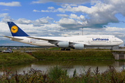 Lufthansa Boeing 747-830 (D-ABYH) at  Hamburg - Fuhlsbuettel (Helmut Schmidt), Germany