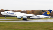 Lufthansa Boeing 747-830 (D-ABYH) at  Hamburg - Fuhlsbuettel (Helmut Schmidt), Germany