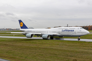 Lufthansa Boeing 747-830 (D-ABYH) at  Hamburg - Fuhlsbuettel (Helmut Schmidt), Germany