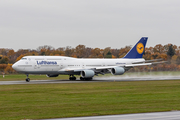 Lufthansa Boeing 747-830 (D-ABYH) at  Hamburg - Fuhlsbuettel (Helmut Schmidt), Germany